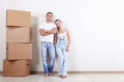 Removals team working on a local move in Shepherds Bush