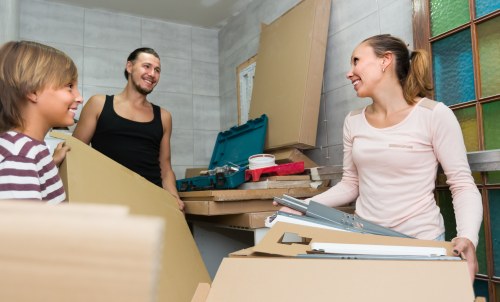 Removal team protecting furniture and property during a move in Shepherds Bush