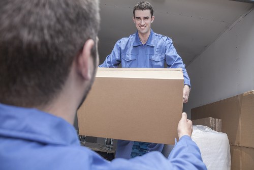 Removal team working on a residential move in Shepherds Bush