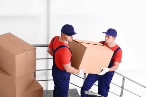 Same day removals team helping with a flat move in Shepherds Bush