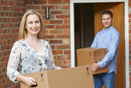 House removal team planning a local move in Shepherds Bush