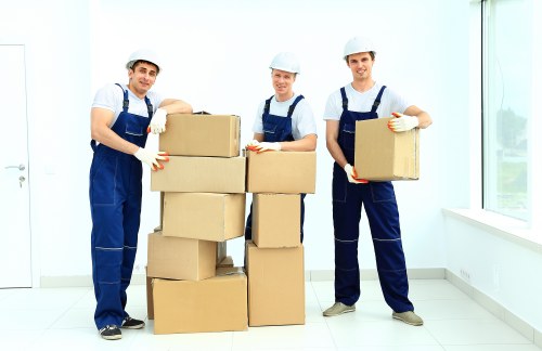 Professional movers handling a short-notice move near Shepherds Bush Green