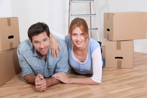 Commercial furniture pick-up for a West London business premises