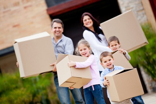 Organised packing and labelling for a Shepherds Bush property move