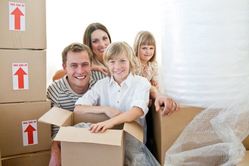 Organised storage unit layout for domestic and commercial customers in Shepherds Bush