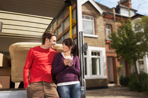 A local office move team handling business relocation in west London